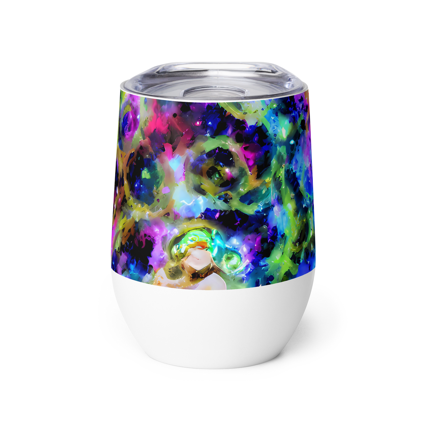 Wine Tumbler - Fantasy Spiral