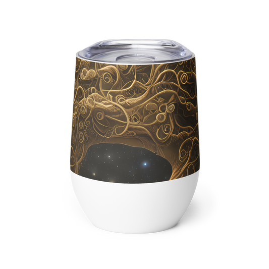 Wine Tumbler - Gilded Reverie