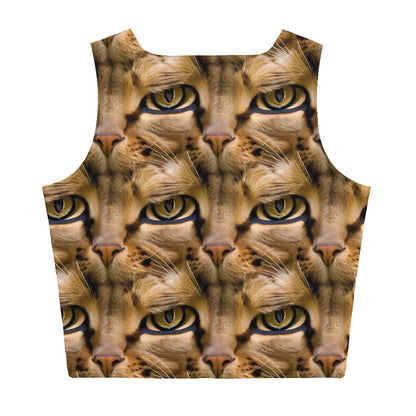 Crop Top - Feline Whisper