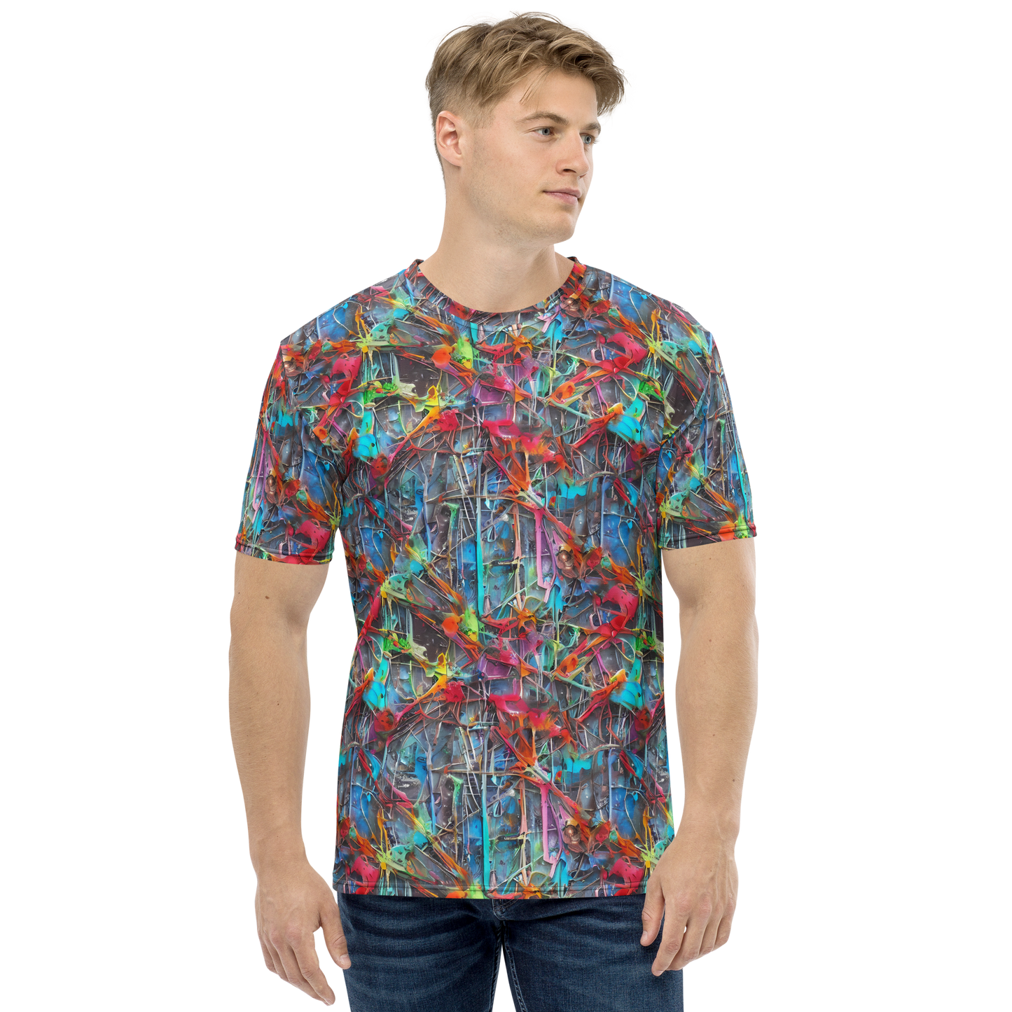 Men's Crew Neck T-Shirt - Junkyard Jewel