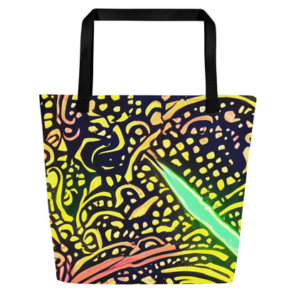 Large Tote Bag w/ Pocket - Isenbrant Illumination