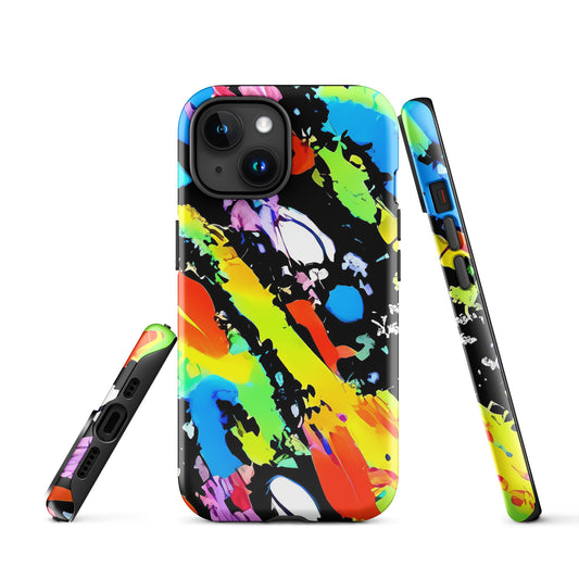 Tough Case for iPhone® - Pollock Pulse