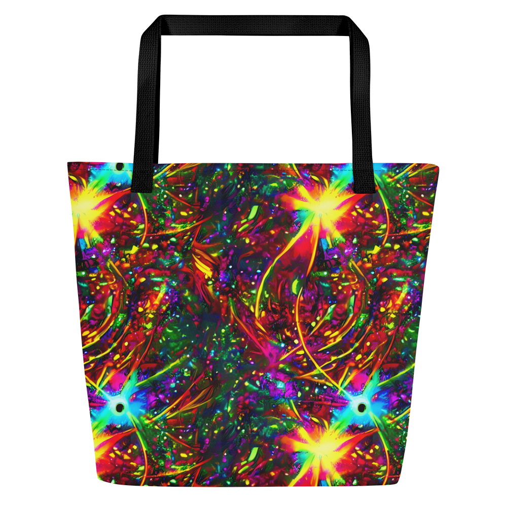 Large Tote Bag w/ Pocket - Stellar Burst