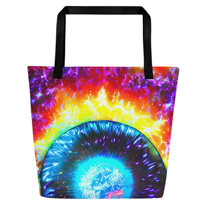 Large Tote Bag w/ Pocket - Vriesian Vortex