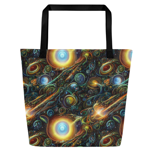 Large Tote Bag w/ Pocket - Ferez Vortex