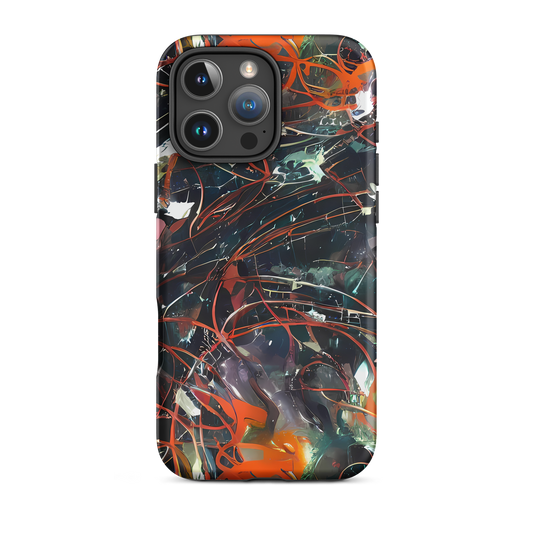 Tough Case for iPhone® - Chaos Canvas