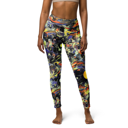 Yoga Leggings - Twilight Chaos