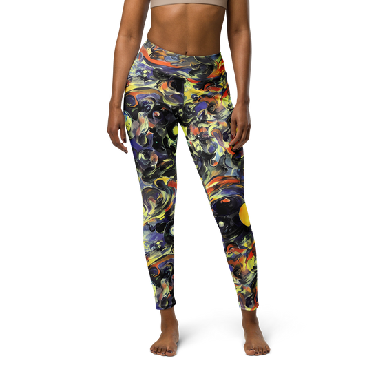 Yoga Leggings - Twilight Chaos