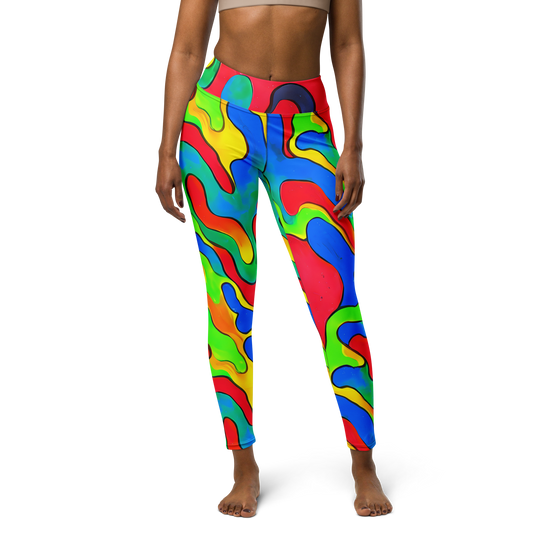 Yoga Leggings - Splash of Joy