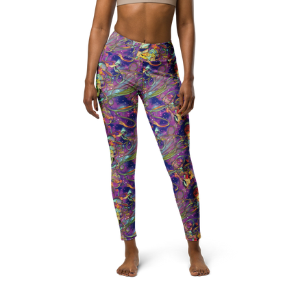 Yoga Leggings - Spiral of Stardust