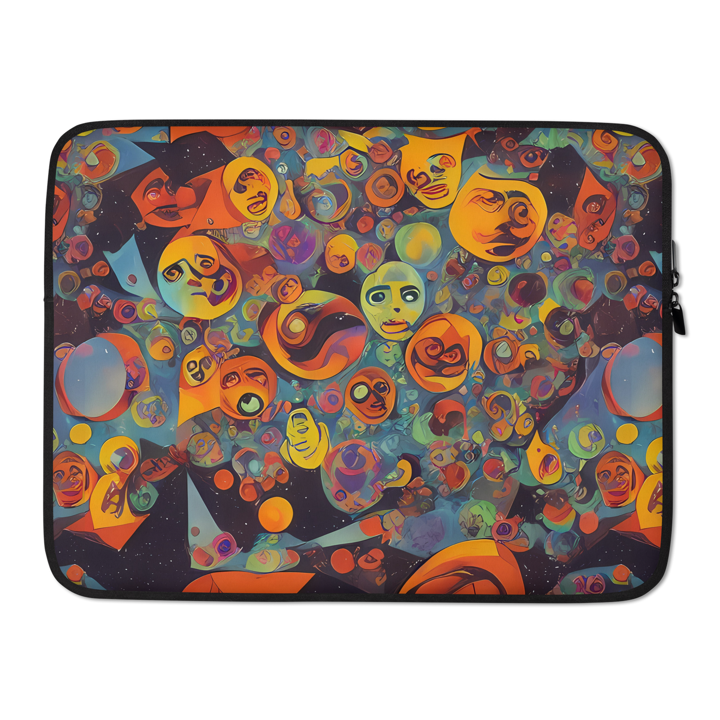 Laptop Sleeve - Galactic Faces