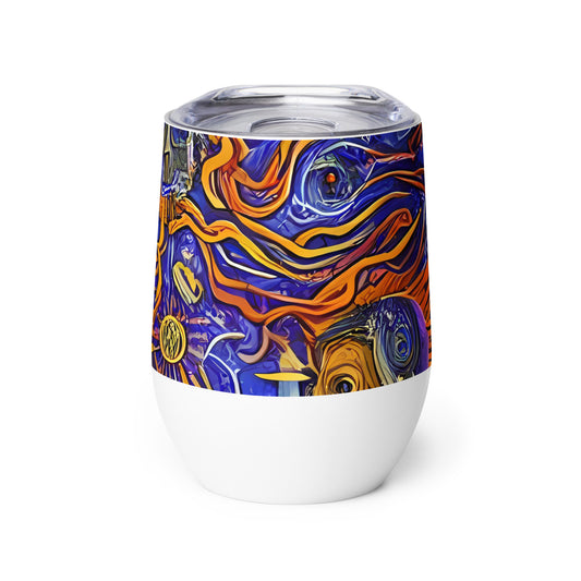 Wine Tumbler - Mantegna Swirl