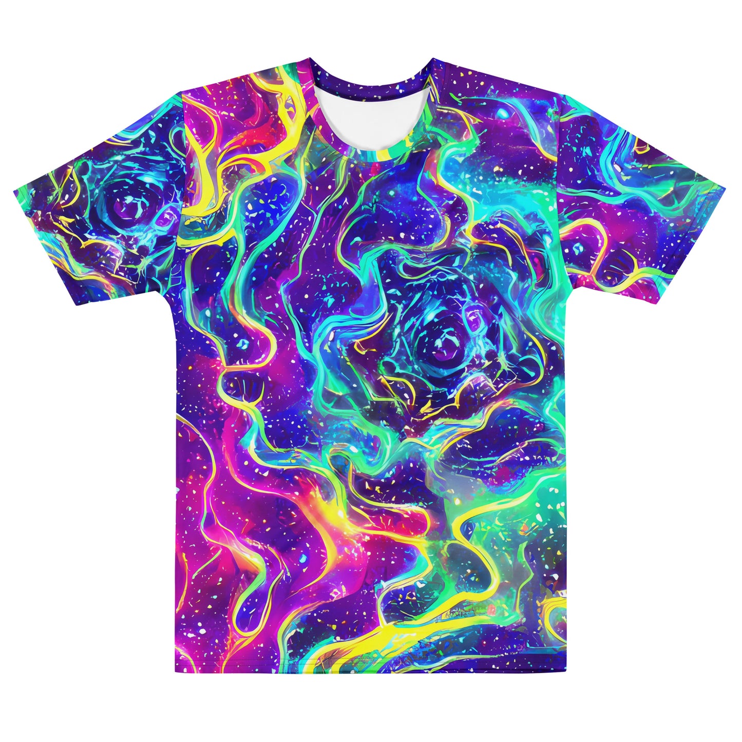 Men's Crew Neck T-Shirt - Liquid Light Show