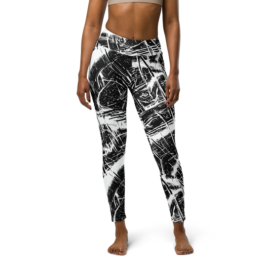 Yoga Leggings - Ferriss Fractals