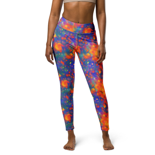 Yoga Leggings - Nolde Nebula