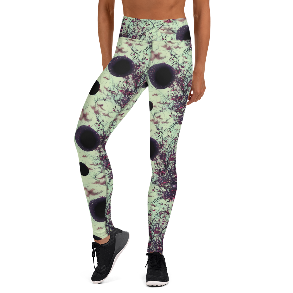 Yoga Leggings - Celestial Bloom