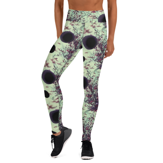 Yoga Leggings - Celestial Bloom