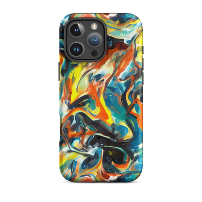 Tough Case for iPhone® - Chromatic Vortex