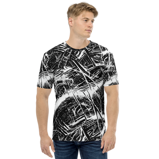 Men's Crew Neck T-Shirt - Ferriss Fractals