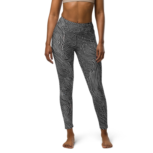 Yoga Leggings - Zenith Stripes