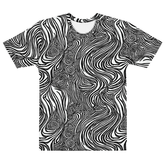 Men's Crew Neck T-Shirt - Tidal Tangle