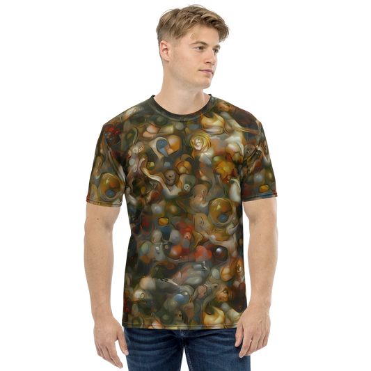 Men's Crew Neck T-Shirt - Cryptic Canvas