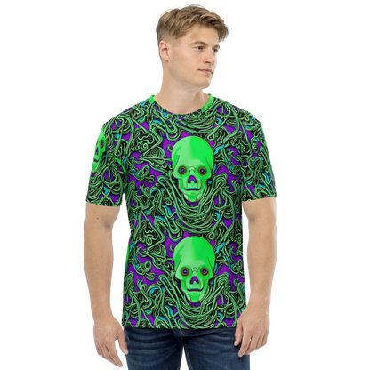 Men's Crew Neck T-Shirt - Ghostly Labyrinth