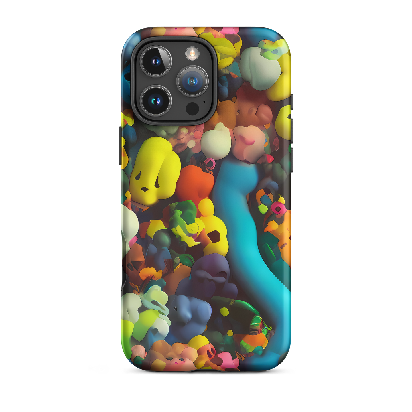 Tough Case for iPhone® - Bubble Pop Art