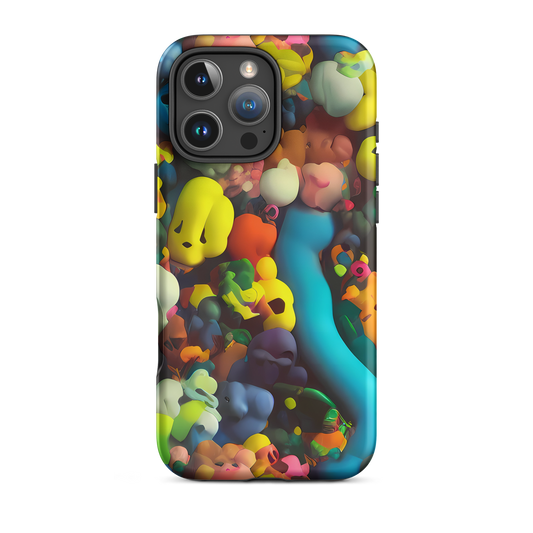 Tough Case for iPhone® - Bubble Pop Art