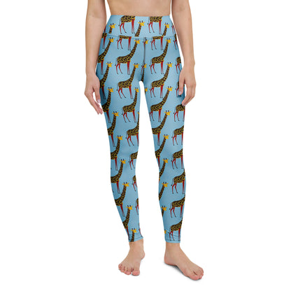 Yoga Leggings - Giraffe Groove