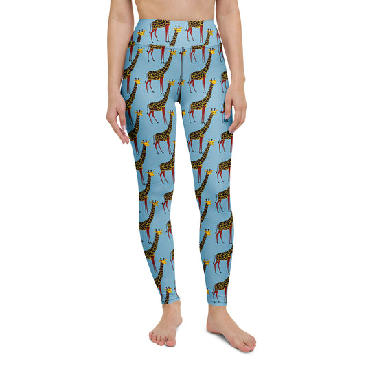 Yoga Leggings - Giraffe Groove