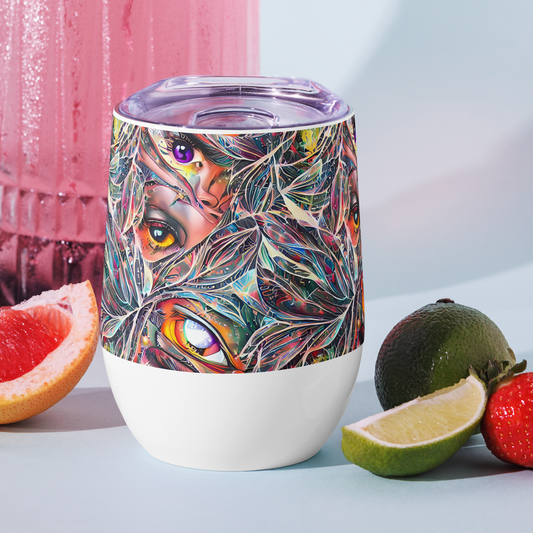 Wine Tumbler - Prismatic Reverie