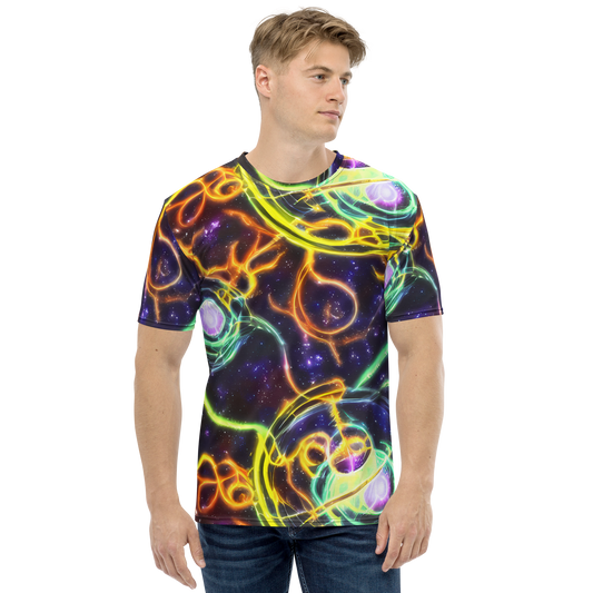 Men's Crew Neck T-Shirt - Carracci Cosmos