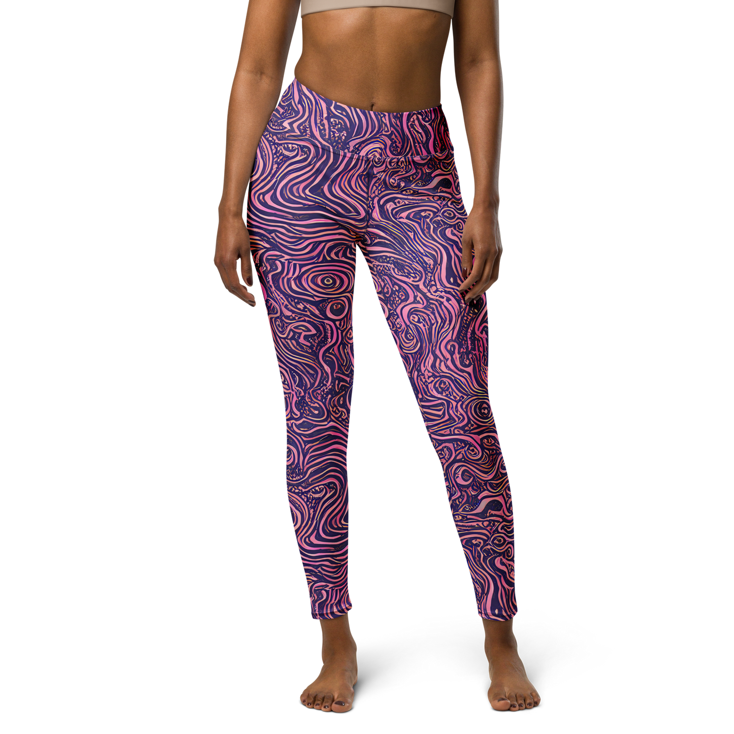 Yoga Leggings - Ethereal Etch