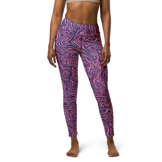 Yoga Leggings - Ethereal Etch