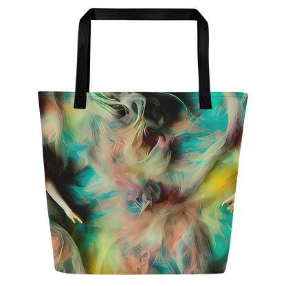 Large Tote Bag w/ Pocket - Enchanted Fusion