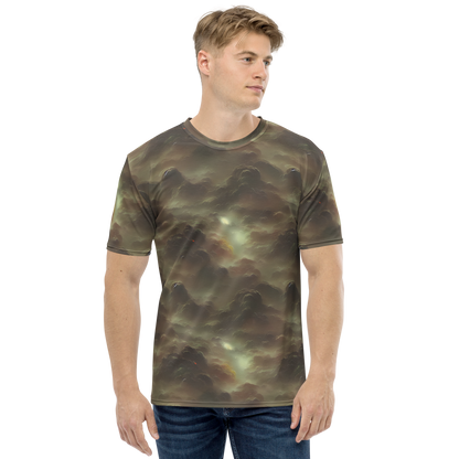 Men's Crew Neck T-Shirt - Celestial Dreamscape