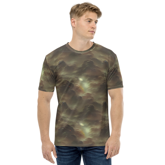 Men's Crew Neck T-Shirt - Celestial Dreamscape