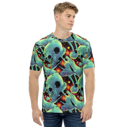 Men's Crew Neck T-Shirt - Galactic Grotesque