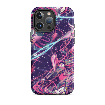 Tough Case for iPhone® - Neo-Tokyo Twirl