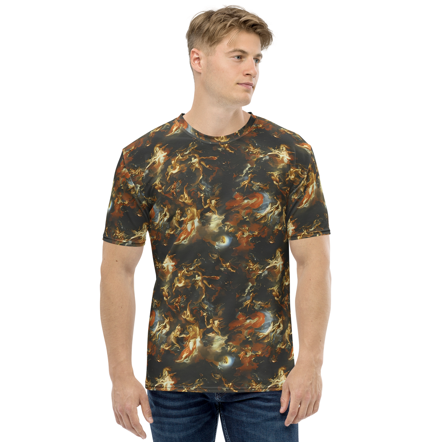 Men's Crew Neck T-Shirt - Van Dyck Vortex