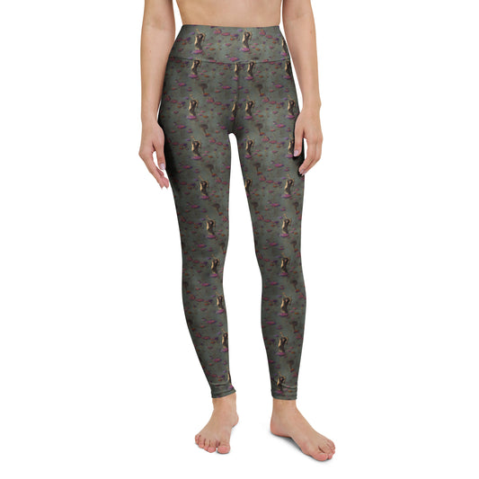 Yoga Leggings - Ethereal Bloom
