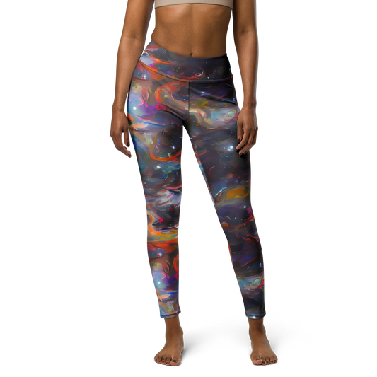 Yoga Leggings - Chromatic Flux