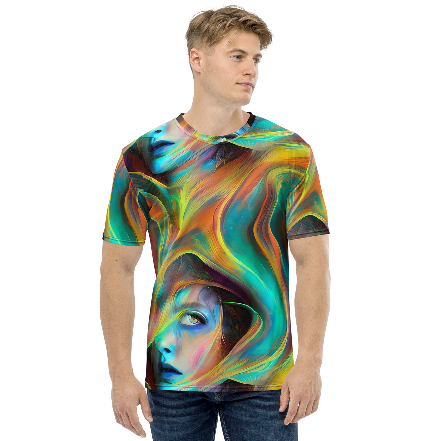 Men's Crew Neck T-Shirt - Dreamweaver Fusion