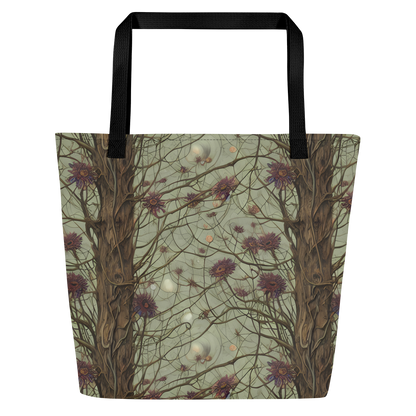 Large Tote Bag w/ Pocket - Kowch's Enigma