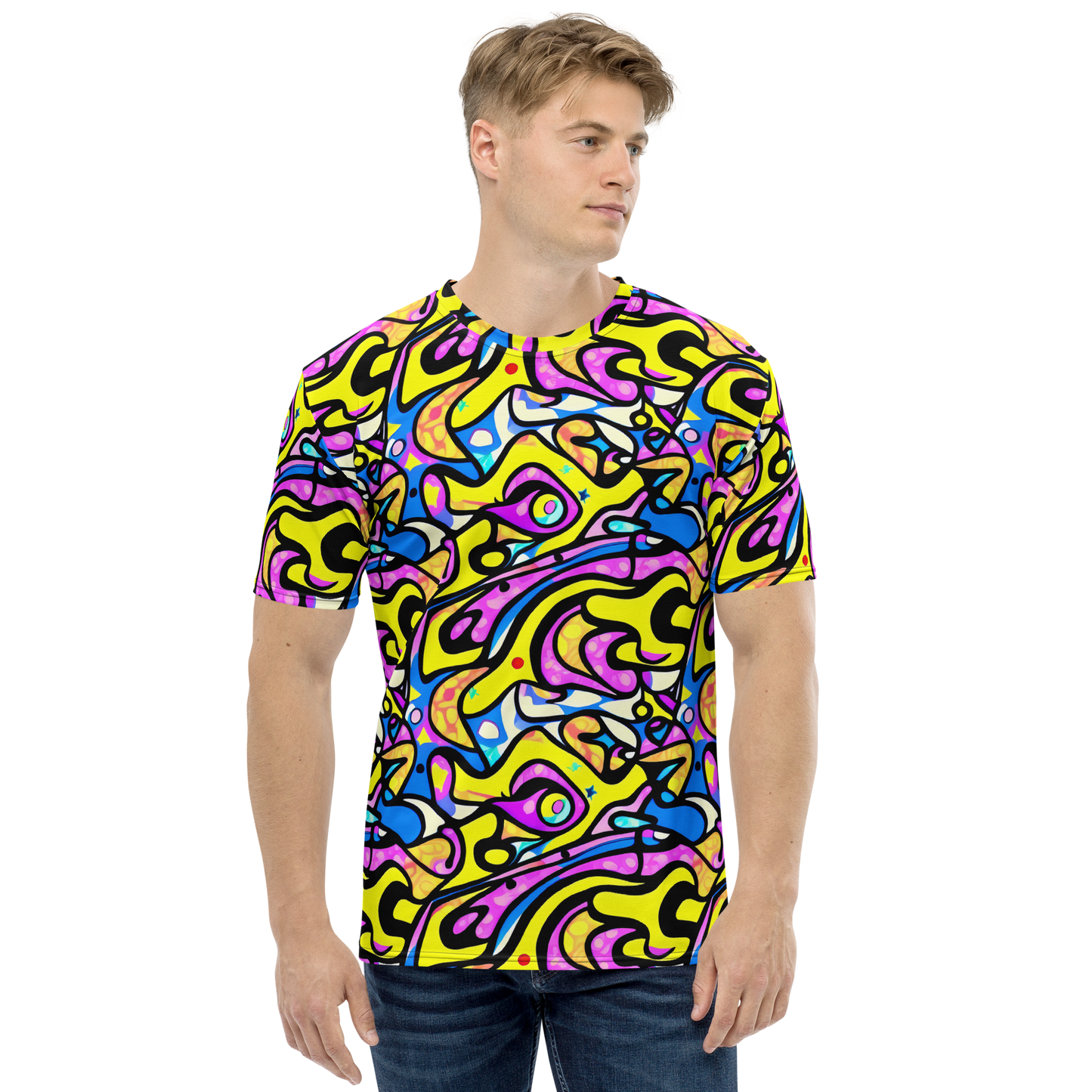 Men's Crew Neck T-Shirt - Britto's Odyssey