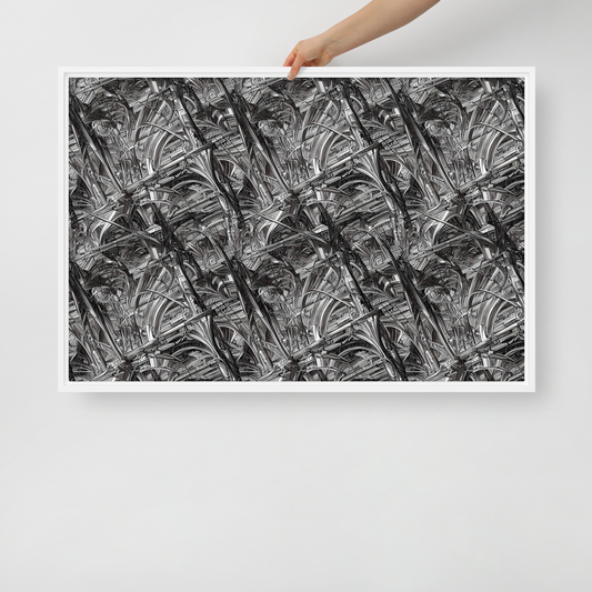 Framed Canvas - Gothic Whirlwind