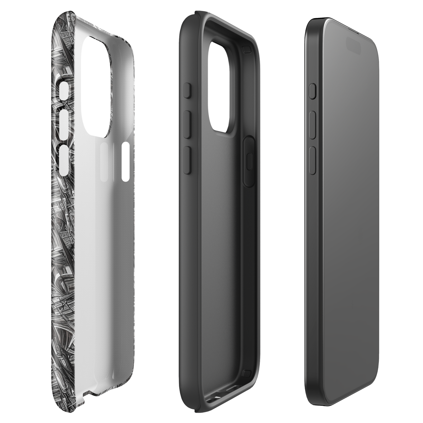 Tough Case for iPhone® - Gothic Whirlwind