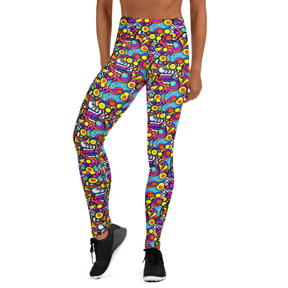 Yoga Leggings - Stellar Circus