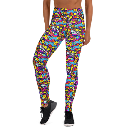 Yoga Leggings - Stellar Circus